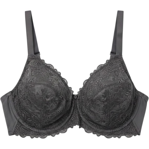 Wacoal Other - Wacoal Retro Chic Bra Womens 38C Black Lace Underwire Full Coverage 85720